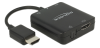 HDMI Audio Extractor DeLOCK, 4K@30Hz, kompakt - Svart#1
