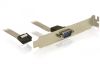 Delock COM port bracket 1 x Serial