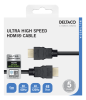 HDMI-kabel Deltaco Ultra High Speed, 8K@60Hz, 2 meter - Svart#2