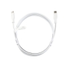 Deltaco USB-C - C, 2m, USB 2.0, white braided 3A/60W - Vit#4