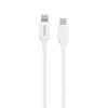 Deltaco USB-C- lightning-kabel, 2m, vit#1