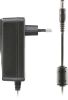 Nätadapter,12VDC, 2A, 1,5m,svart Deltaco#1