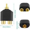 Adapter 2xRCA > 1xRCA, 2 x ha - 1 x ha#2