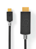 USB-C 3.2 Gen Hane till HDMI, 4K@60Hz, 1m Guldplaterad#1