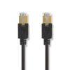 Nätverkskabel 2 Meter F/UTP Cat.6, RJ45, Svart#1