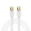 Nätverkskabel 10 meter F/UTP Cat.6, RJ45, Vit