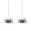 Serie kabel DB9 ha-9ha, Nickelplaterad 2 meter#1