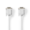 Serie kabel DB9 ha-9ha, Nickelplaterad 2 meter#2