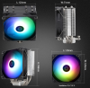 Thermalright AssassinX120 SE ARGB CPU-luftkylare, AX120, 4 värmerör, TL-C12C-S PWM tyst CPU-kylare med S-FDB-lager, för AMD AM4 Intel 1150/1151/1200/1700#3