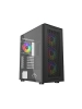 DUTZO C731 Mesh TG ARGB - Chassi - Miditower - Svart#1