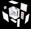 DUTZO C830 Panorama ARGB - Chassi - Miditower - Vit#2