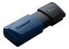 64 GB Kingston DataTraveler Exodia M, USB 3.2, Svart/blå