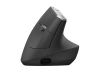 Logitech MX Vertical, 4000 dpi, trådlös, uppladdningsbar, Bluetooth/USB - Grafit#2