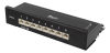 DELTACO Patchpanel, 8xRJ45, Cat6a, väggmonterbar, 10Gbps, svart#1