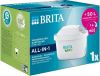 BRITA MAXTRA PRO allt-i-1 vattenfilter 1-Pack MAXTRA+ OEM, Minskar föroreningar, klor, bekämpningsmedel och kalksten för kranvatten med optimal smak