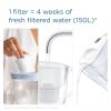 BRITA Marella vattenfilterkanna grå (2,4 l) inkl. 1st MAXTRA PRO All-in-1-patron, inkl. filter för att minska kalk, klor, metaller som bly och koppar och smakstörande ämnen i vattnet#3