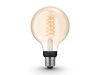 Philips Hue White E27 filament G93 Varmvitt. E27 lyskilde med filament G93. Integrerad Bluetooth#2