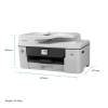 Brother MFC-J6760DW, A3 skrivare + scanner + kopiator + fax, 31/30 ipm ISO, 1200x2400 dpi scanner, duplex, display, AirPrint, USB/LAN/WiFi#5
