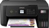 Epson EcoTank ET-2821, skrivare + scanner + kopiator, 10/5 ppm ISO, 1200x2400 dpi scanner, display, AirPrint, USB/WiFi