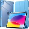 Fodral iPad 10,9, 2022 med Pennhållare, Automatisk uppvakning/sömn-funktion, Blå#1