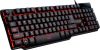 QPAD MK-5 Pro Gaming Virtual Mechanical Keyboard, röd LED, nordiskt - Svart#2