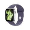 Apple Watch Series 11 GPS 42mm Silver Aluminiumboett med Purpurdimma Sportband - M/L