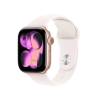 Apple Watch Series 11 GPS + Cellular 42mm Roséguld Aluminiumboett med Rosé Sportband - S/M
