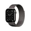 Apple Watch Series 11 GPS + Cellular 42mm Skiffer Titanboett med Slate Milanese Loop