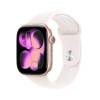 Apple Watch Series 11 GPS + Cellular 46mm Roséguld Aluminiumboett med Rosé Sportband - M/L