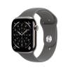 Apple Watch Series 11 GPS + Cellular 46mm Naturlig Titanboett med Granitgrå Sportband - M/L