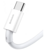 Baseus Laddare USB-A till USB-C, Fast Charge 20W, 2m - Vit#3