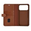 Plånboksfodral BUFFALO Leather 2in1 3 card MagSeries iPhone 17 Pro Max - Brun#3