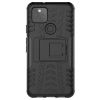 Anti-Slip Google Pixel 5 Hybrid Skal med Stativ#2