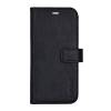 Plånboksfodral RadiCover RFID iPhone 17, läder, 3 st kortfack + sedelficka, MagSerie - Svart#1
