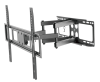 Deltaco Full motion 3-way wall mount for monitor/tv, 37"-70", tilt