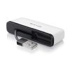 USB 2.0-hub Belkin Travel Hub, 4xUSB 2.0 - Vit/svart#1